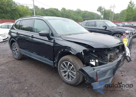 2021 Volkswagen Tiguan 2.0T S из США, поврежденный, VIN 3VV0B7AX3MM031908